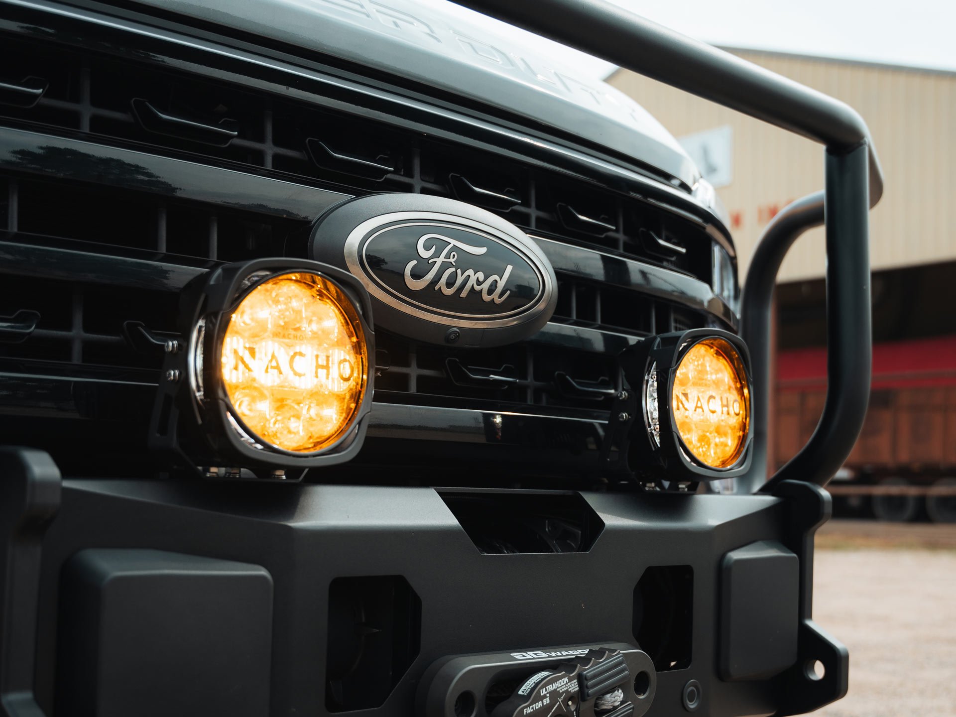 Nacho Front Bumper Light Cannon Upgrade
